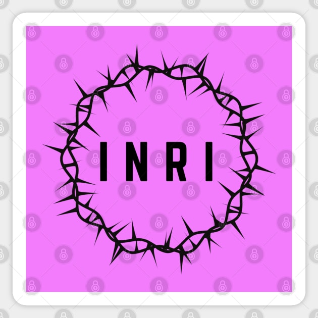 INRI 2 Sticker by stadia-60-west